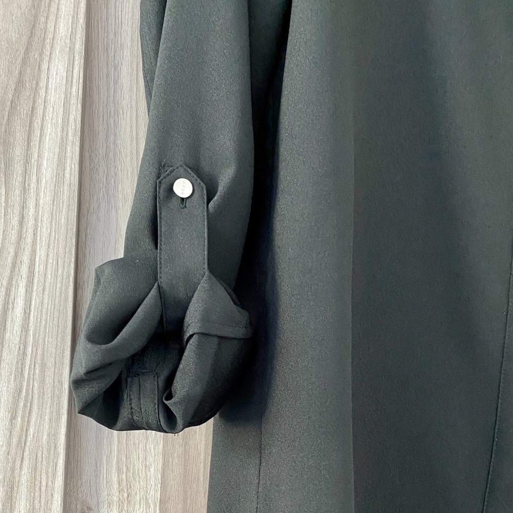 3 for $45 DKNY black button down shirt - Picture 3 of 8